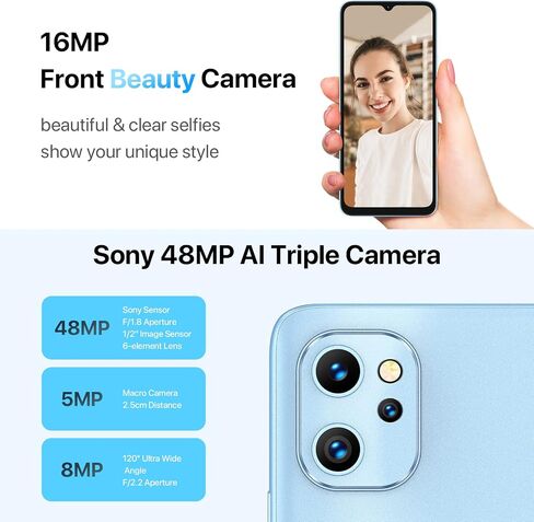 UMIDIGI هاتف خلوي غير مقفل، 128 جيجابايت، NFC، قارئ بصمات الأصابع، شاشة HD 6.7 بوصة، هواتف Android غير مقفلة F3S، Dual 4G Volte، كاميرا 48 ميجابكسل، بطارية 5150 مللي أمبير، Android 11 in Saudi Arabia