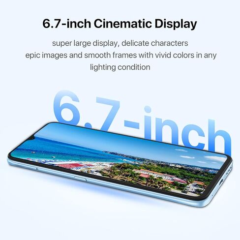 UMIDIGI هاتف خلوي غير مقفل، 128 جيجابايت، NFC، قارئ بصمات الأصابع، شاشة HD 6.7 بوصة، هواتف Android غير مقفلة F3S، Dual 4G Volte، كاميرا 48 ميجابكسل، بطارية 5150 مللي أمبير، Android 11 in Saudi Arabia