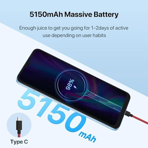 UMIDIGI هاتف خلوي غير مقفل، 128 جيجابايت، NFC، قارئ بصمات الأصابع، شاشة HD 6.7 بوصة، هواتف Android غير مقفلة F3S، Dual 4G Volte، كاميرا 48 ميجابكسل، بطارية 5150 مللي أمبير، Android 11 in Saudi Arabia