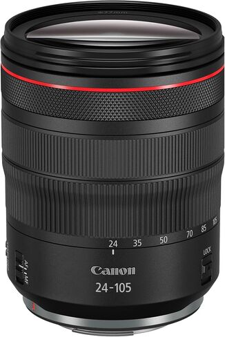 هيكل كاميرا Canon EOS R5 كامل الإطار بدون مرآة مع RF 24-105 مم F4 L عبارة عن عدسة تكبير USM 4147C013 مع حقيبة ظهر للتصوير الفوتوغرافي Deco Gear + Monopod + ميكروفون + LED + ملحقات وبرامج احترافية in Saudi Arabia