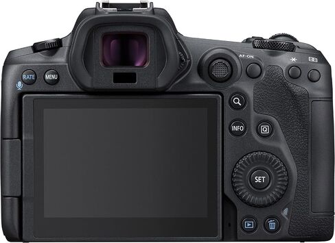 هيكل كاميرا Canon EOS R5 كامل الإطار بدون مرآة مع RF 24-105 مم F4 L عبارة عن عدسة تكبير USM 4147C013 مع حقيبة ظهر للتصوير الفوتوغرافي Deco Gear + Monopod + ميكروفون + LED + ملحقات وبرامج احترافية in Saudi Arabia