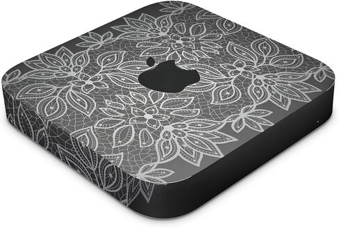 Carbon Fiber Skin Compatible with Apple Mac Mini M2 Pro (2023) - Antique Marble - Premium 3M Vinyl Protective Wrap Decal Cover - Easy to Apply | Crafted in The USA by MightySkins in Saudi Arabia