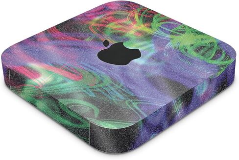 Carbon Fiber Skin Compatible with Apple Mac Mini M2 Pro (2023) - Antique Marble - Premium 3M Vinyl Protective Wrap Decal Cover - Easy to Apply | Crafted in The USA by MightySkins in Saudi Arabia