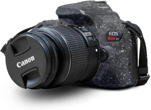 غلاف لامع لامع متوافق مع كاميرا Canon EOS Rebel T7 - ​​أكريليك لافندر - غطاء لاصق واقٍ من الفينيل الفاخر 3M - سهل الاستخدام | صُنع في الولايات المتحدة الأمريكية بواسطة MightySkins in Saudi Arabia