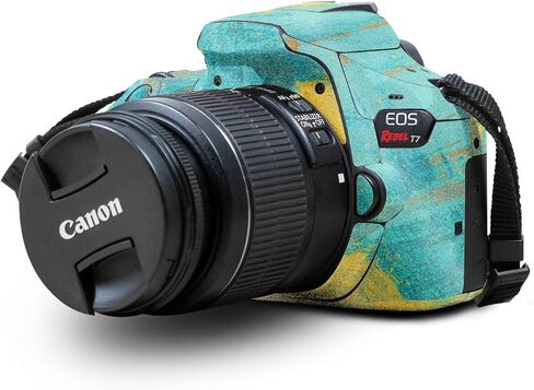Carbon Fiber Skin Compatible with Canon EOS Rebel T7 Camera - Triangle Stripes - Premium 3M Vinyl Protective Wrap Decal Cover - Easy to Apply | Crafted in The USA by MightySkins in Saudi Arabia