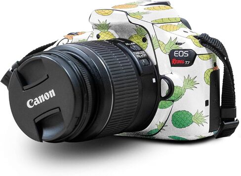 غلاف لامع لامع متوافق مع كاميرا Canon EOS Rebel T7 - ​​زجاج ملون - غطاء لاصق واقٍ من الفينيل 3M ممتاز - سهل الاستخدام | صُنع في الولايات المتحدة الأمريكية بواسطة MightySkins in Saudi Arabia
