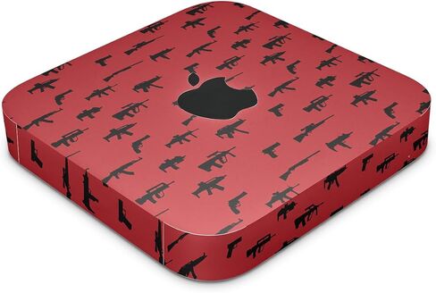 Glossy Glitter Skin Compatible with Apple Mac Mini M2 Pro (2023) - Sakura Pink - Premium 3M Vinyl Protective Wrap Decal Cover - Easy to Apply | Crafted in The USA by MightySkins in Saudi Arabia