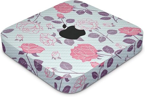 Glossy Glitter Skin Compatible with Apple Mac Mini M2 Pro (2023) - Sakura Pink - Premium 3M Vinyl Protective Wrap Decal Cover - Easy to Apply | Crafted in The USA by MightySkins in Saudi Arabia