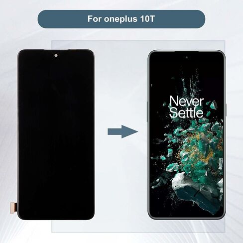 شاشة TFT متوافقة مع OnePlus 10T 1+10T CPH2415 CPH2413 CPH2417 6.7 بوصة شاشة LCD تعمل باللمس مع أدوات بصمة الإصبع غير مدعومة in Saudi Arabia