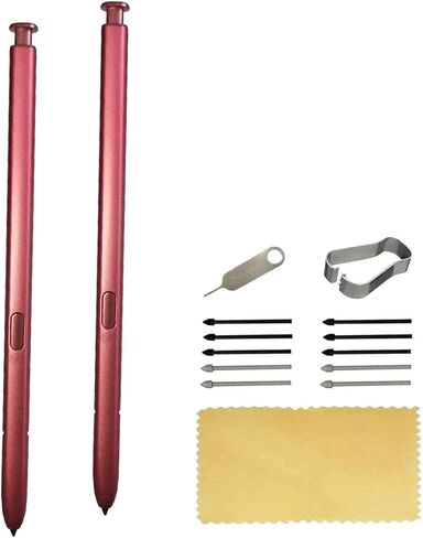 (2pcs / No Bluetooth) Note 10 Stylus Pen Repalcement s Pen Parts for Samsung Galaxy Note 10,Note 10 Plus,Note 10 5G with Replacement Tips (no Bluetooth) (Blue) in Saudi Arabia