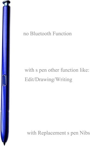 (عبوة من قطعتين/بدون بلوتوث) أجزاء قلم استبدال قلم Note 10 لجهاز Samsung Galaxy Note 10، Note 10 Plus، Note 10 5G مع أطراف صلبة بديلة (وردي) in Kuwait