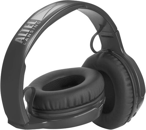 Altec Lansing MZX701- BLK Rumble Bass Boosted Over Ear Bluetooth Headphones with Omnidirectional Vibration, 10 Hour Battery Life and Voice Assistant Integration, Dynamic Bass, Black, 8.3 x 8.2 x 4.1 Inches in Saudi Arabia