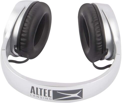 Altec Lansing MZX701- BLK Rumble Bass Boosted Over Ear Bluetooth Headphones with Omnidirectional Vibration, 10 Hour Battery Life and Voice Assistant Integration, Dynamic Bass, Black, 8.3 x 8.2 x 4.1 Inches in Saudi Arabia