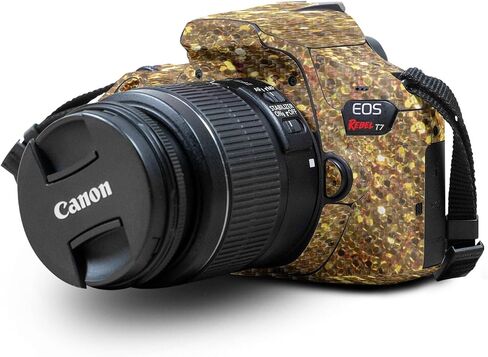 Carbon Fiber Skin Compatible with Canon EOS Rebel T7 Camera - Action Fish Puzzle - Premium 3M Vinyl Protective Wrap Decal Cover - Easy to Apply | Crafted in The USA by MightySkins in Saudi Arabia