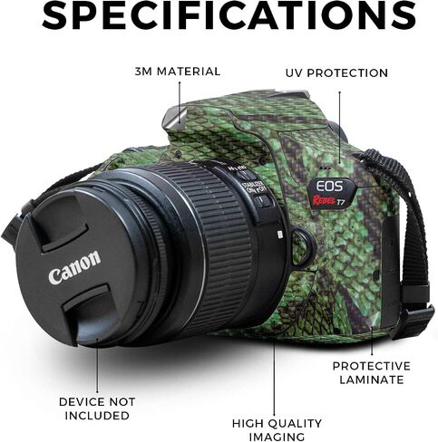 Skin Compatible with Canon EOS Rebel T7 Camera - Cat Lady - Premium 3M Vinyl Protective Wrap Decal Cover - Easy to Apply | Crafted in The USA by MightySkins in Kuwait