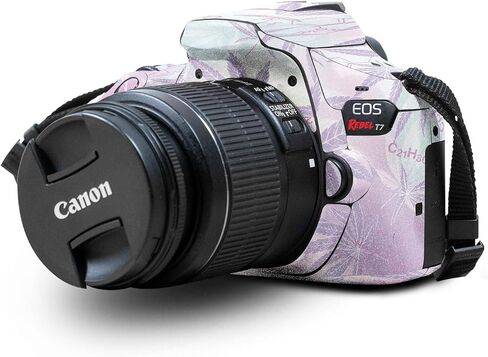 Skin Compatible with Canon EOS Rebel T7 Camera - Cat Lady - Premium 3M Vinyl Protective Wrap Decal Cover - Easy to Apply | Crafted in The USA by MightySkins in Kuwait