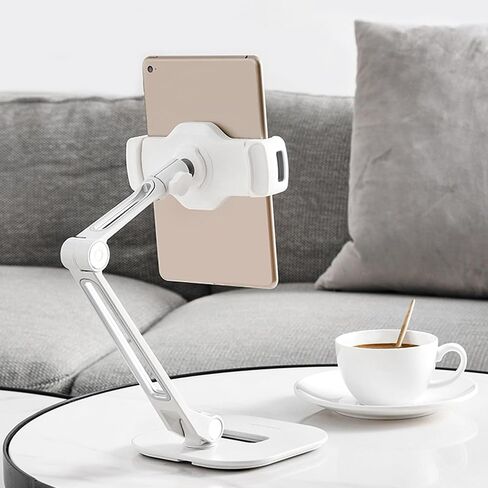 iRing Smart Mount, Tablet Mount & Cell Phone Holder Stand (Long Arm/Stand Base (Black)) in Saudi Arabia