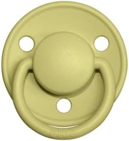BIBS Pacifiers - De Lux Collection | BPA-Free Baby Pacifier | Made in Denmark | Set of 2 Earth/Meadow Color Premium Soothers | Size 0-6 Months in Saudi Arabia