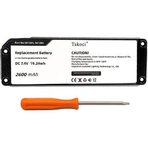 Replacement Battery for Bose 061384 061385 061386 061834 413295, Compatible with Bose Soundlink Mini I/Mini one/Mini Gen 1 Wireless Bluetooth Speaker 7.4V 2600mAh
