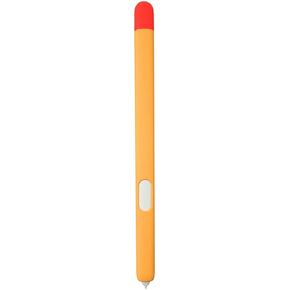 Dual Color Silicon Sleeve Compatible with Samsung Galaxy Tab S6 Lite S Pen, Stylus Protective Skin Cover Case Non-Slip Smooth Grip Holder for S Pen on Galaxy Tab S6Lite (Black, for Tab S6Lite)