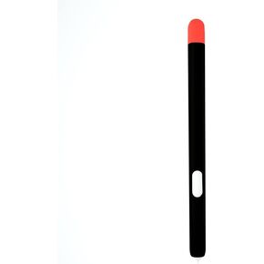 Dual Color Silicon Sleeve Compatible with Samsung Galaxy Tab S6 Lite S Pen, Stylus Protective Skin Cover Case Non-Slip Smooth Grip Holder for S Pen on Galaxy Tab S6Lite (Black, for Tab S6Lite)