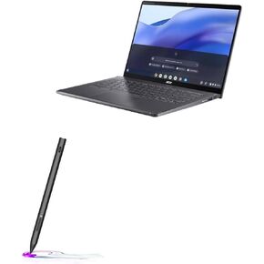 BoxWave Stylus Pen Compatible with Acer Chromebook Spin 714 (CP714-1WN) - DynaScript USI Active Stylus, Electronic USI Stylus with Ultra Fine Tip - Jet Black