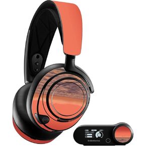 MightySkins Skin Compatible with SteelSeries Arctis Nova Pro - Red Horizon | Protective, Durable, and Unique Vinyl Decal wrap Cover | Easy to Apply, Remove, and Change Styles | Made in The USA