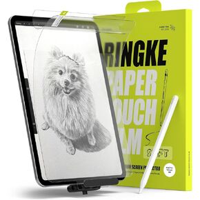 Ringke Paper Touch [Hard] Film Compatible with iPad Pro 13 Inch Screen Protector (M4, 2024) Similar to Paper Texture Easy Installation Paperfeel Protector for Writing & Drawing - 2 Pack