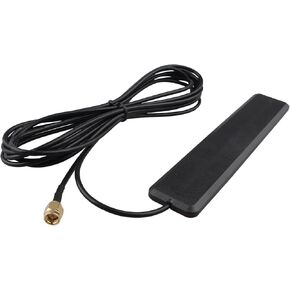 5G NR LTE Antenna with 3m/9.8ft Cable 8dBi High Gain Omnidirectional Adhesive Patch Aerial with SMA Male Connector Permanent Adhesive Mount for 5G 4G LTE 3G Cellular Network NB-IoT Bluetooth