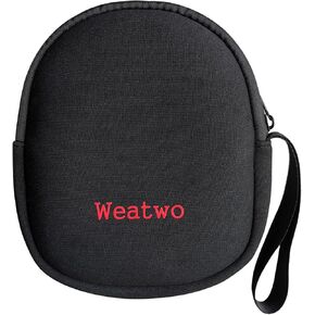Headphone Storage Bag for Travel Carrying SBR Lightweight Headset Case for Foldable Over Ear Headphones/Neckband Earbuds Compatible with Sony, Skullcandy, Plantronics, Bose, Beats, JBL, Sennheiser