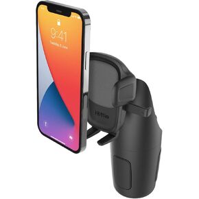 iOttie Easy One Touch 5 Cup Holder Mount - Universal Car Mount Phone Holder for iPhone, Google, Samsung, Moto, Huawei, Nokia, LG, and all other Smartphones
