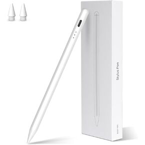 2024 NEW Apple Pencil, 5Mins Fast Charging iPad Pen with Palm Rejection, Tilt Sensitivity, Pixel-Perfect Precision, Apple Pen for iPad 6-10, iPad Air 3/4/5, iPad Mini 5/6, iPad Pro 11/12.9"