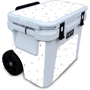 غلاف مبرد متوافق مع المبرد ذو العجلات Yeti Roadie 32 - نمط البكسل - غطاء لاصق واقٍ من الفينيل 3M ممتاز - سهل الاستخدام | صُنع في الولايات المتحدة الأمريكية بواسطة MightySkins in Saudi Arabia