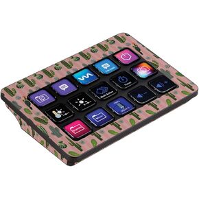 MightySkins Skin Compatible with Elgato Stream Deck MK.2 - Cactus Garden | Protective, Durable, and Unique Vinyl Decal wrap Cover | Easy to Apply, Remove, and Change Styles | Made in The USA