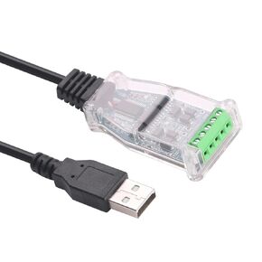 USB to RS485 RS422 485 422 Isolation Module Communication Converter Adapter Cable with TXD RXD LED