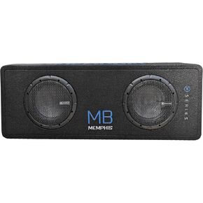 Memphis Audio MBE8D2 MB Dual 2 Ohm 8" Loaded Enclosure