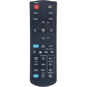 Replaced Remote Control Compatible with Viewsonic Projectors PJD6253 PJD6383 PJD6383S PJD6553W PJD6653W PJD6653WS PJD6683W PJD6683WS PJD5126 PJD5226 PJD6223 PJD6353 PJD6653W PJD6353S PJD6653WS