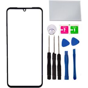 Replacement Front Glass, Repair Outer Glass Lens Cover Screen +OCA for LG V60 ThinQ 5G LM-V600 6.8" Tape Tool (No LCD Touch ＆ Digitizer)