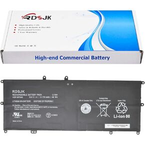 VGP-BPS40 BPS40 Laptop Battery for Sony Vaio Flip 14A SVF14N SVF14NA1UL SVF14N11CXB SVF 15A SVF15N SVF15N17CXB SVF15NB1GL SVF15NB1GU SVF15NA1GL SVF15NA1GU SVF15N18PXB SVF15N28PXB SVF15N26CXB 15V 48Wh