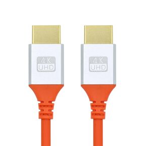 xiwai High Speed HDTV Cable 4K HDMI to HDMI Ultra Soft High Flex Hyper Super Flexible Cord Type-A Male to Male for HDTV Computer 0.5m