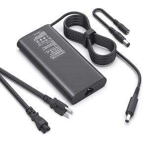 90W Dell AC Adapter, Laptop Charger for Dell Inspiron 15 17 3000 5000 7000 Series, Dell Latitude E5430 E7470 E6410 E6430 E6540, E7450 E6420 E6440 Power Supply Cord 19.5V 4.62A