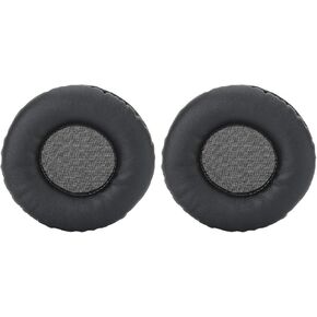 Foam Ear Pad Replacement Cushions, 75MM/3.0in Headphone Universal Ear Cushions Replacement Headset Noise Reduction Foam Ear Pads Covers Black