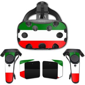 MightySkins Skin Compatible with HTC Vive Full Coverage - Italian Flag | Protective, Durable, and Unique Vinyl Decal wrap Cover | Easy to Apply, Remove, and Change Styles | Made in The USA