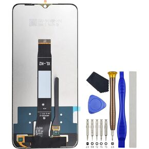 Full LCD Digitizer Touch Screen Assembly Replacement for Xiaomi Redmi A1 A1+ Black with Toolkit