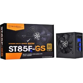 Silverstone Strider ST85F-GS V2.0, 80 Plus Gold 850W Fully Modular ATX / PS2 Power Supply, SST-ST85F-GS V2