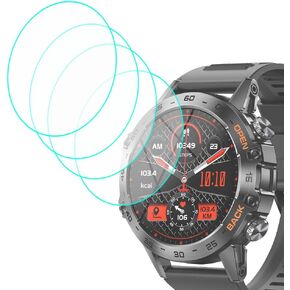 متوافق مع ساعة SUNKTA BW1846A-1 K-52 مقاس 1.39 بوصة، ساعة ذكية دائرية متينة، واقي شاشة من الزجاج المقوى، 3 قطع، 9 ساعات in Kuwait