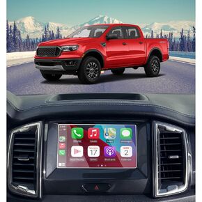 for 2019-2021 2022 2023 Ford Ranger XLT/Lariat Sync3 8 Inch Tempered Glass Screen Protector 9H Hardness Anti-Glare Accessories LCD Touchscreen（Not for 2019-2023 Ranger XL or 2019 Ranger XLT）