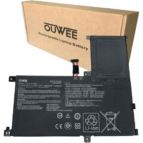 بطارية كمبيوتر محمول B41N1532 متوافقة مع Asus Zenbook Flip UX560 UX560UA UX560UA-1B Q504U Q504UA Q504UA-BBI5T12 Q504UA-BHI5T13 Q504UA-BI5T26 Q504UA-BHI7T21 Series 0B200-02010100 15.2V 50Wh
