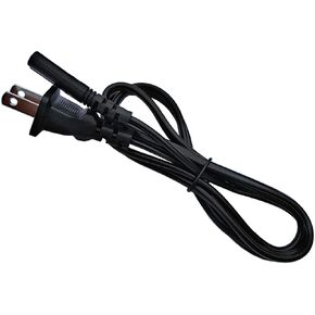 100V-240V AC Power Cord Cable Plug Lead Charger Compatible with ‎WisaKey DFH-001 DFH001 Stepread DFH-015 DFH015 Electric Lunch Box Food Heater 60W High-Power Food Warmer Power Supply