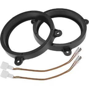 uxcell 6.5" Car Speaker Adapter Spacer Ring with Wire Combination for Subaru Impreza 2007-2019